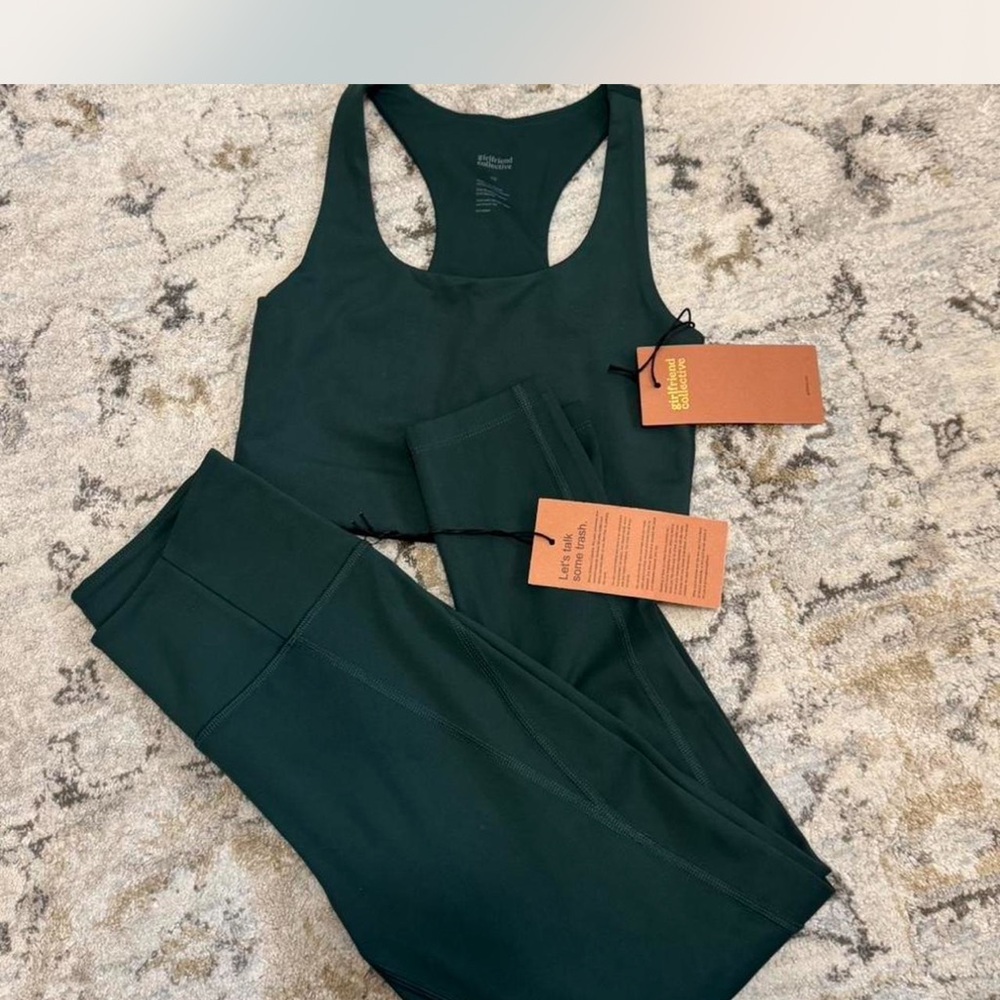 Dark Green Women's Activewear Set